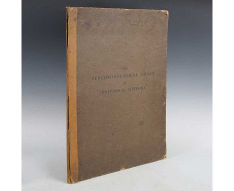 DEACON, C.W. (publisher). Deacon’s Synchronological Chart, Pictorial and Descriptive of Universal History with Maps of the Wo