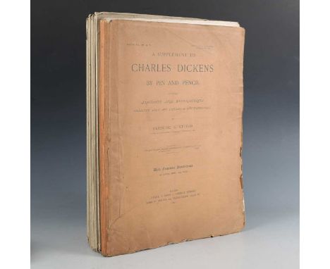 KITTON, Frederic G. Charles Dickens By Pen and Pencil, Including Anecdotes and Reminiscences Collected From His Friends &amp;