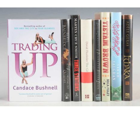 SIGNED BOOKS. – Candace BUSHNELL. Trading Up. London: Little, Brown, 2003. First U.K. edition, signed by the author, 8vo (215