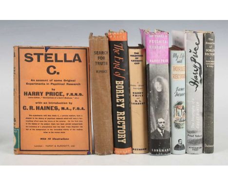 SUPERNATURAL. – Harry PRICE. Stella C. An Account of Some Original Experiments in Psychical Research. London: Hurst &amp; Bla