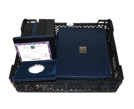 A Collection of 21 x 'Numisproof' Commemorative Medallions comprising: 5 x silver proofs: 'Diamond Jubilee 2012' rev. Queen c