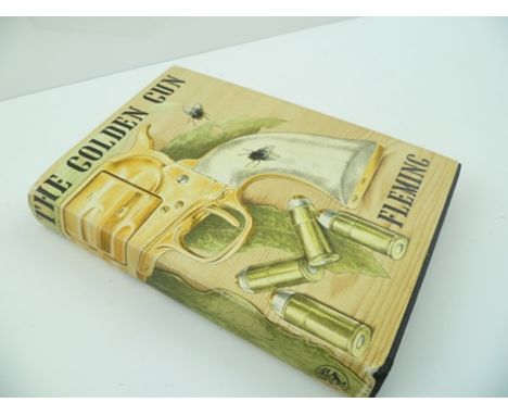 FLEMING, IAN "The Man With The Golden Gun", first edition 1965, Jonathan Cape, London, 1 black cloth volume, tooled spine, wi