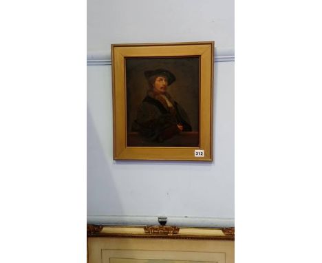Panel, portrait of a Gentleman