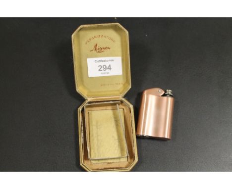 AN  ART DECO MIGNON VAPORIZZATORE LIGHTER IN ORIGINAL BOX