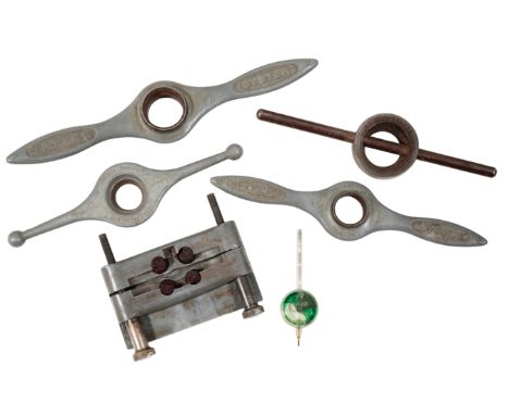 THREE ROLEX OYSTER WATCH CASE OPENER WRENCH TOOLS a Rolex Oyster Automat, a Rolex tester timer and another (6)