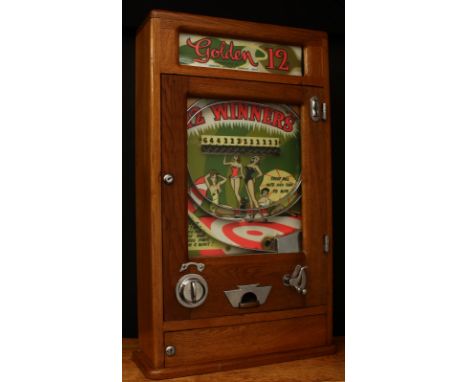 Oliver Whales Allwin De-Luxe Vintage Arcade Penny Slot Game