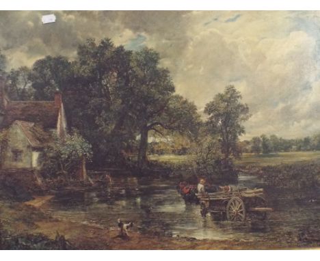 A Framed Constable Print.