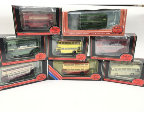 A Collection of Exclusive first edition busses.Boxed.