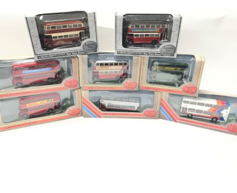 A collection of Exclusive first edition busses boxed.