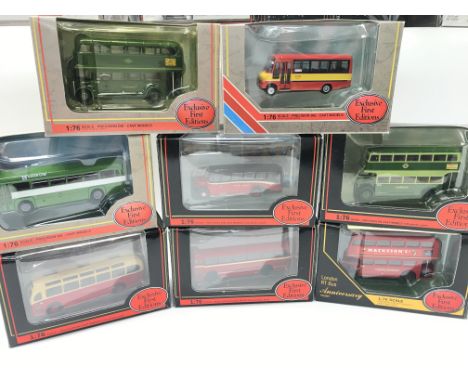 A Collection of Exclusive first edition busses. Boxed.