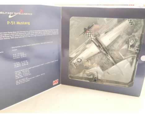 A HobbyMasters P-51 Mustang boxed scale 1:48.