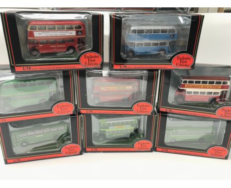 A Collection of Exclusive first edition busses. Boxed.