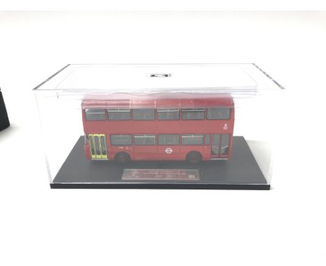 A Resin Specialist London Transport-v3 bus limited edition #389 of 500 boxed. Scale 1/76