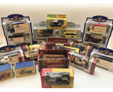 A Collection of Matchbox " Models of yesteryear ",Oxford die-cast and radio times vintage comedy classics, all boxed. Approxi