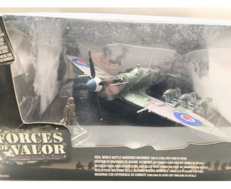A Forces of Valour Model Spitfire MK 1X no.132 Wing. Boxed. Scale 1:32