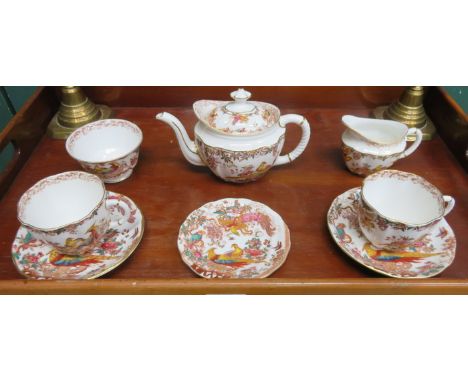 ROYAL CROWN DERBY 'OLDE AVESBURY' CERAMIC BREAKFAST SET 