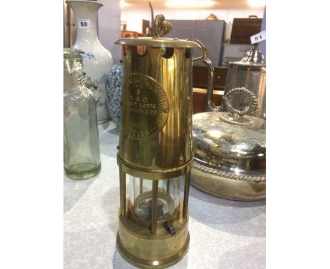 An Eccles miners lamp