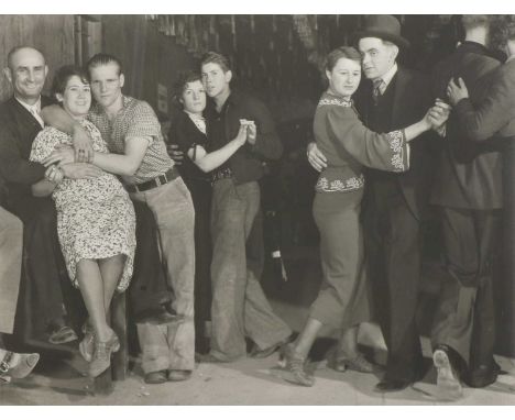 Margaret Bourke-White (American, 1904-1971)Taxi Dancers, Wheeler, Montana gelatin print, with embossed signature and numbered