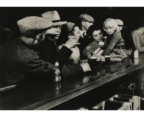 Margaret Bourke-White (American, 1904-1971)Montana Saturday Nights - Child in bar, 1936 printed 1940s, silver gelatin print, 