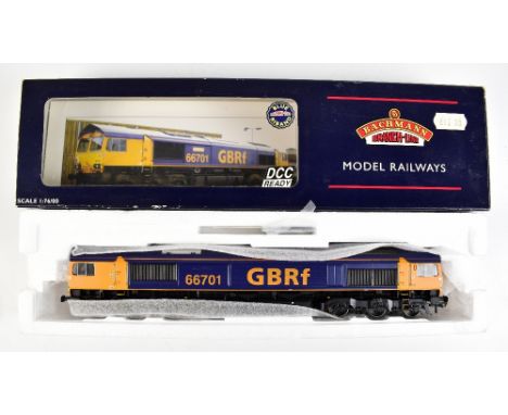 BACHMANN BRANCH-LINE; a boxed OO gauge 32/727 Class 66 Diesel 66701 GBRF Locomotive.Additional InformationModels appear in go