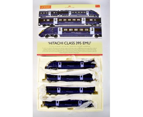 HORNBY; a boxed R2821X OO gauge Hitachi Class 395 EMU Train Pack.Additional InformationModels appear in good condition, box w