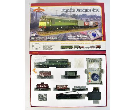 BACHMANN BRANCH-LINE; a boxed 30-045 OO gauge Digital Freight Set featuring E-Z Command Digital Control System.Additional Inf