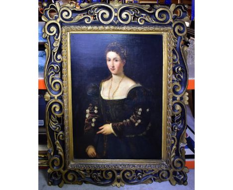 18TH CENTURY ENGLISH SCHOOL; oil on canvas, portrait of a young woman, unsigned, 98 x 74cm, framed.Additional InformationThe 