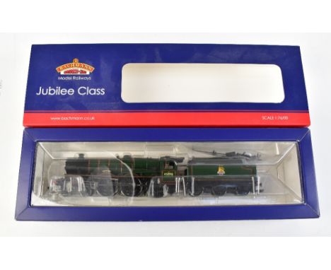 BACHMANN BRANCH-LINE; a boxed OO gauge 31-177DS Jubilee Class 45593 'Kolhapur' BR Lined Green Early Emblem locomotive.Additio