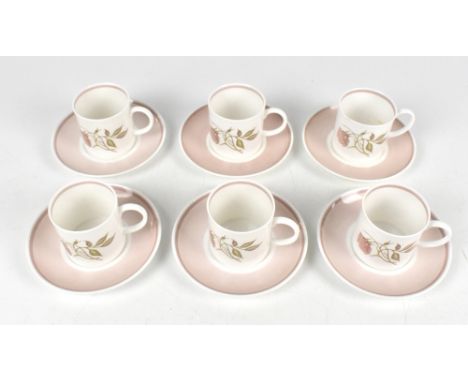 SUSIE COOPER; a boxed twelve piece tea service with floral decoration.Additional InformationVery minimal wear, but good condi