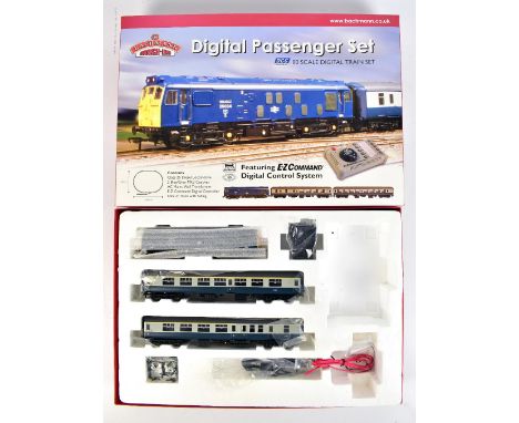 BACHMANN BRANCH-LINE; a boxed 30-050 OO gauge Digital Passenger Set (lacking E-Z command digital control system).Additional I