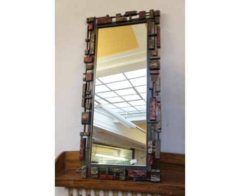American 1960's/70's wall mirror - landscape or portrait  