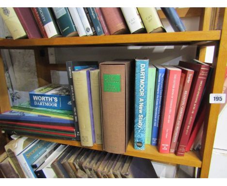 DEVON, "The Place Names of Devon" 1931 in 2 volumes, also Eric Henery "High Dartmoor" signed by author in slip case, containe