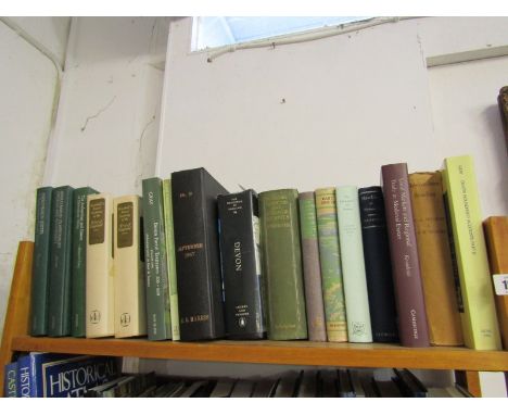 DEVON, M Kowaleski "Local Markets and Regional Trade in Medieval Exeter", also David Postles "The Surnames of Devon" containe