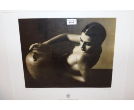 After Ha Von Behr, reproduction photograph of Rebecca 1938, for the Royal Photographic Society, together with another similar