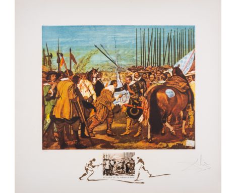Salvador Dal&iacute; (1904-1989)Velasquez 'Le reddition de Breda', from Changes in Great Masterpieces (Field 74-2B; M&amp;L 1