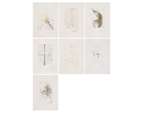 Salvador Dal&iacute; (1904-1989)From Much Ado About Shakespeare (Field 71-1; M&amp;L 391, 392, 395, 396, 401, 402, and 404b)S