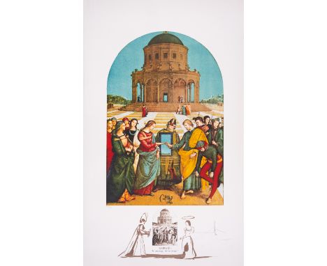 Salvador Dal&iacute; (1904-1989)Raphael 'Le Mariage de la Vierge', from Changes in Great Masterpieces (Field 74-2C; M&amp;L 1