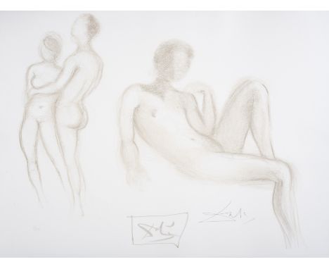 Salvador Dalí (1904-1989) Couples Nus, from Nudes (Field 70-8E; M&L 1376) Lithograph, 1970/1972, signed in pencil, numbered i
