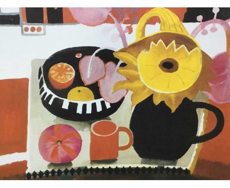 *Mary Fedden (1915-2012) signed limited edition print, 'The Orange Mug', 1996, No. 499 / 550, published by Bow Art, unframed,