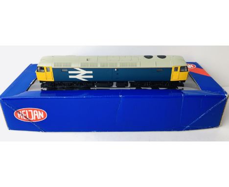 Heljan OO Gauge Class 47 BR Blue Large Logo - No Name / Number - Boxed. P&amp;P Group 2 (£18+VAT for the first lot and £2+VAT