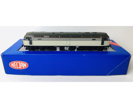 Heljan OO Gauge Class 47 BR 2x Tone Grey - Undecorated - With Decals - Number Sheet, Instructions, Detail Packs - Boxed. P&am