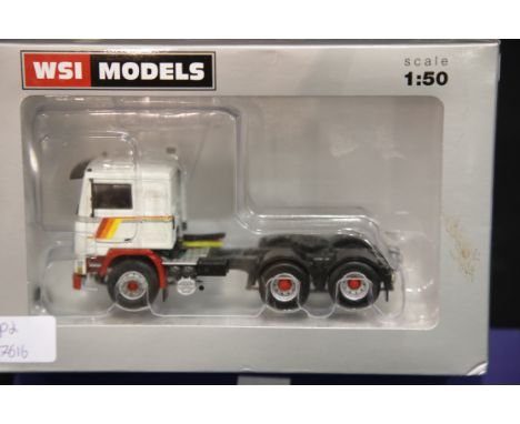 Boxed WSI models Volvo tractor unit.P&P Group 2 (£18+VAT for the first lot and £2+VAT for subsequent lots) 