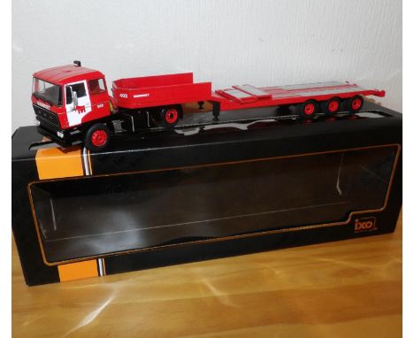 IXO 1.43 Scale DAF 2800 Lowby trailer. P&amp;P Group 2 (£18+VAT for the first lot and £2+VAT for subsequent lots) 