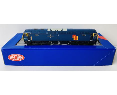 Heljan 4661 OO Gauge Class 47 145 Tinsley Blue 'Merddin Emrys' Livery - Boxed. P&amp;P Group 2 (£18+VAT for the first lot and