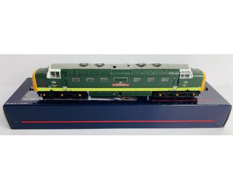 Bachmann OO Gauge 32-525A Class 55 Deltic 55 002 'The Kings Own Yorkshire Light Infantry' BR 2x Tone Green - Boxed. P&amp;P G