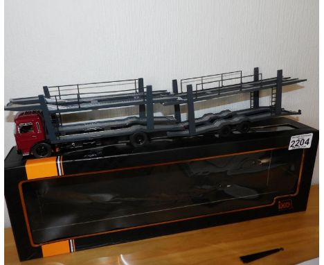 IXO 1.43 Scale MAN Car Transporter with Trailer 1970. P&amp;P Group 2 (£18+VAT for the first lot and £2+VAT for subsequent lo