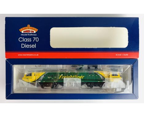 Bachmann OO Gauge 31-585 Class 70 Freightliner with Zimo Digital Sound #70 - Boxed. P&amp;P Group 2 (£18+VAT for the first lo