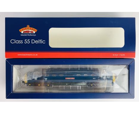 Bachmann OO Gauge 32-531DC Class 55 Deltic BR Blue - DCC Digital Fitted -  'The Prince of Wales own Regiment of Yorkshire' Li