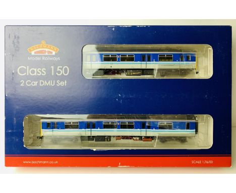 Bachmann OO Gauge 32-936 Class 150/2 DMU 2x Car Regional Railways Livery - Boxed with Instructions - Inc Drawbar Coupling in 