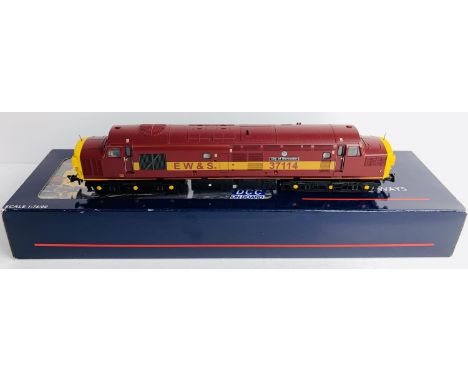 Bachmann OO Gauge 32-775DC Class 37/0 37114 EWS Livery 'City of Worcester' Split Head Code Boxes - Boxed. P&amp;P Group 2 (£1